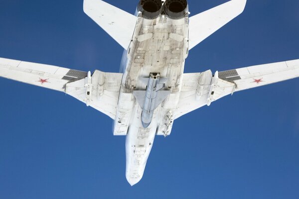 Militärflugzeug Bomber tu-22