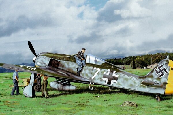 German fighter art of warfare