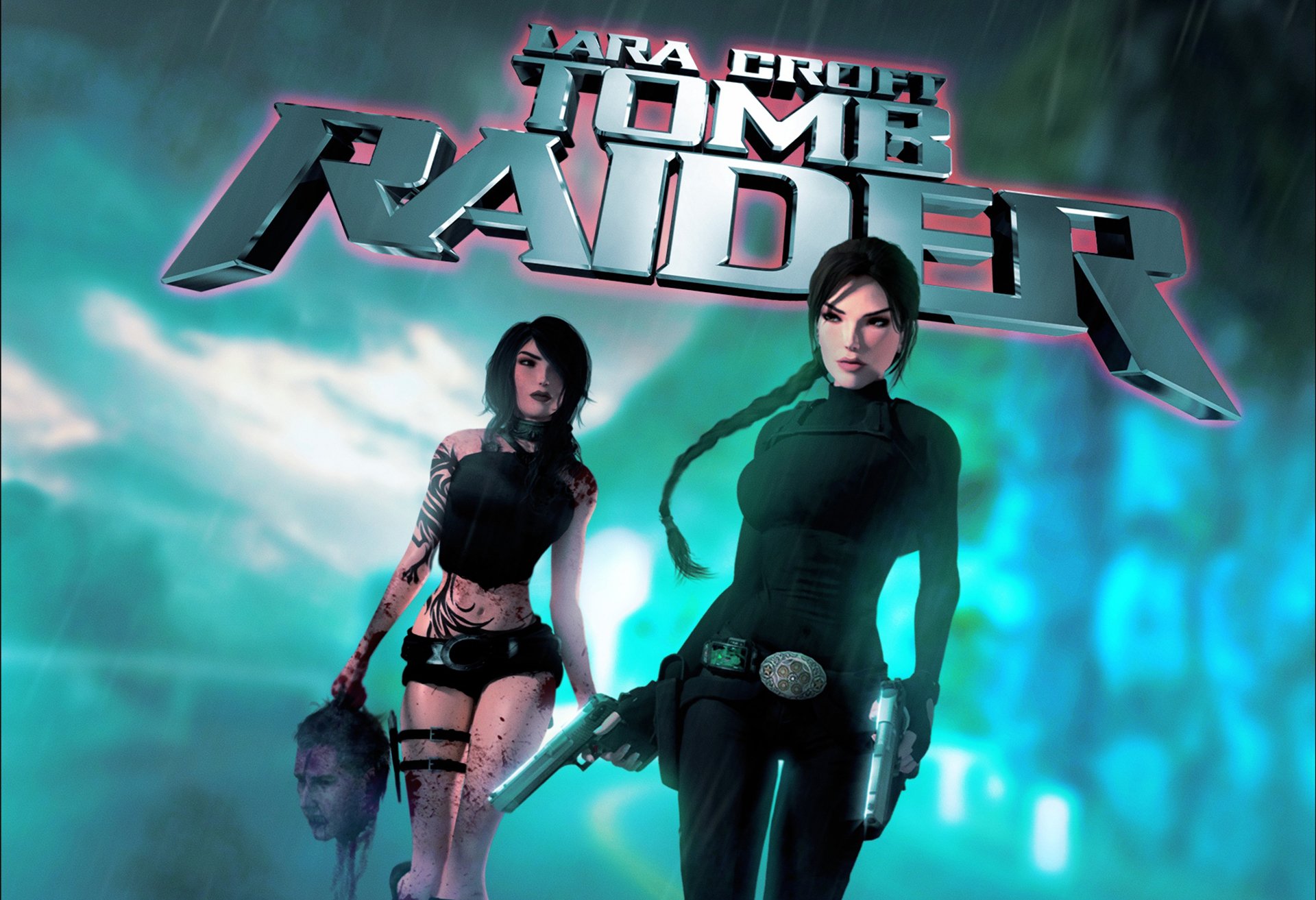 lara croft doppelganger tomb raider tomb raider underworld gun