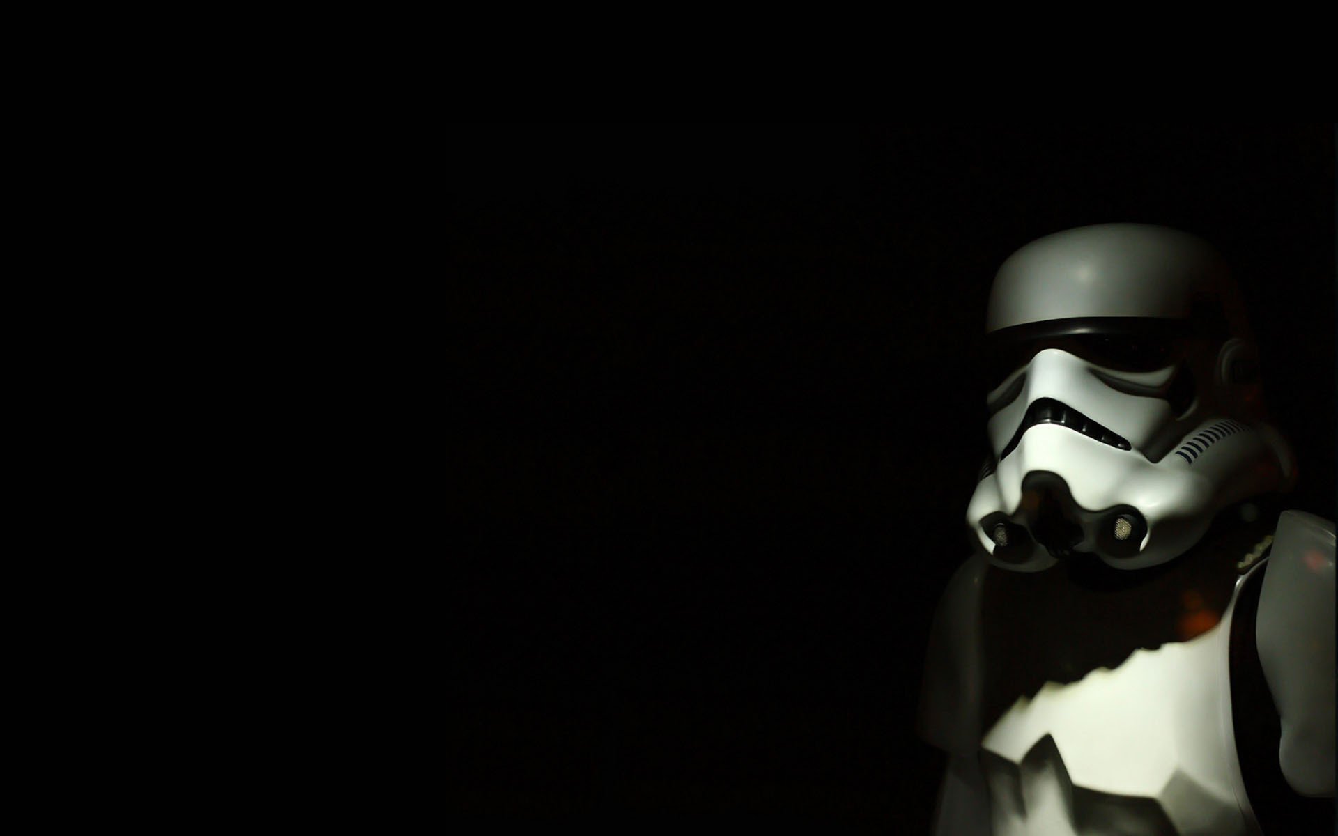 star wars stormtrooper sfondo nero