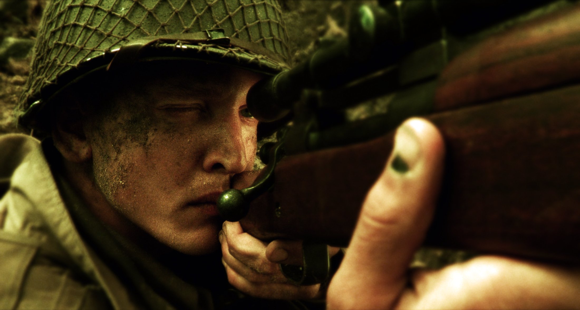 aving private ryan men rifle weapon aims sniper