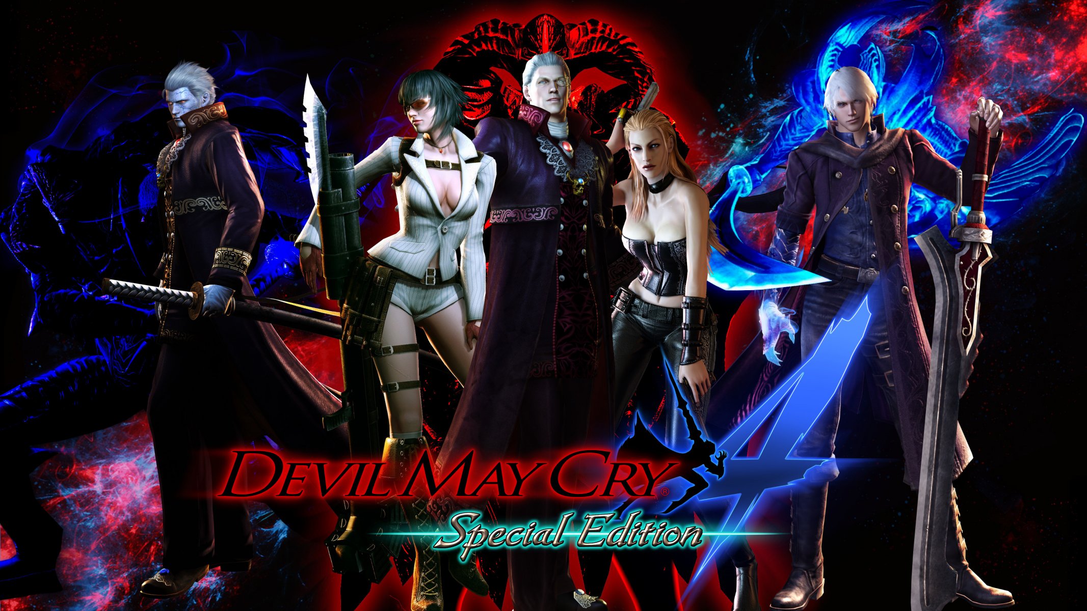 devil may cry 4: edición especial lady nero sparda dante virgil trish nelo angelo capcom devil may cry