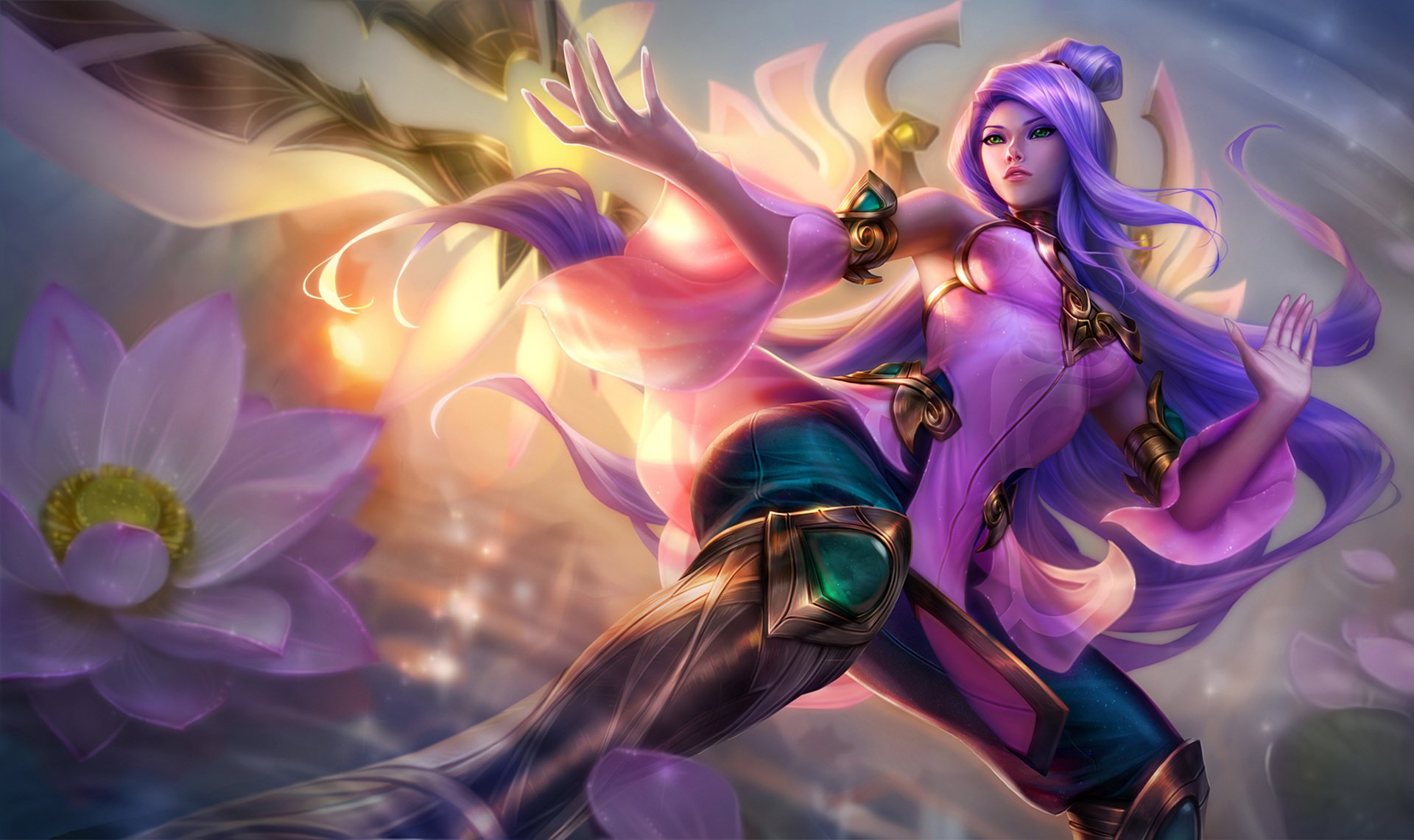 irelia lol will of the blades league of legends riot games order of the lotus girl