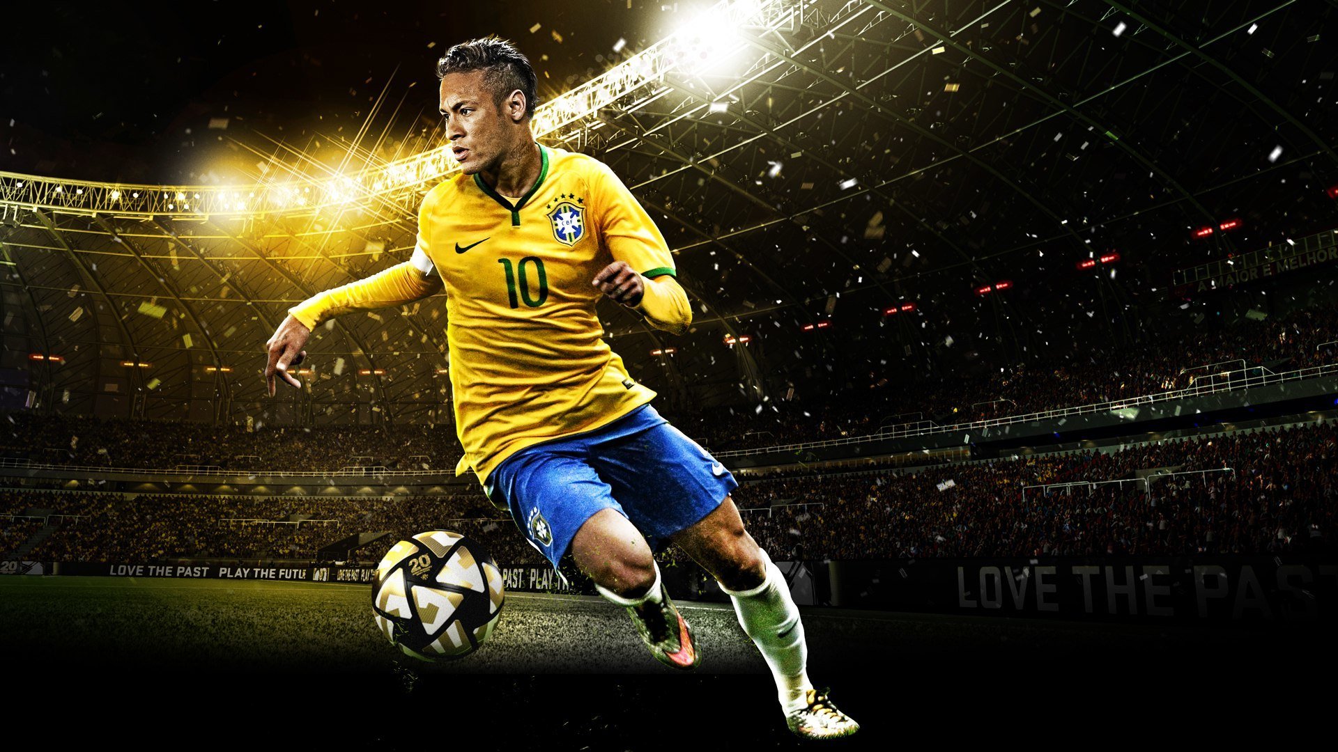 neymar pes16 brasile forma emblema numero