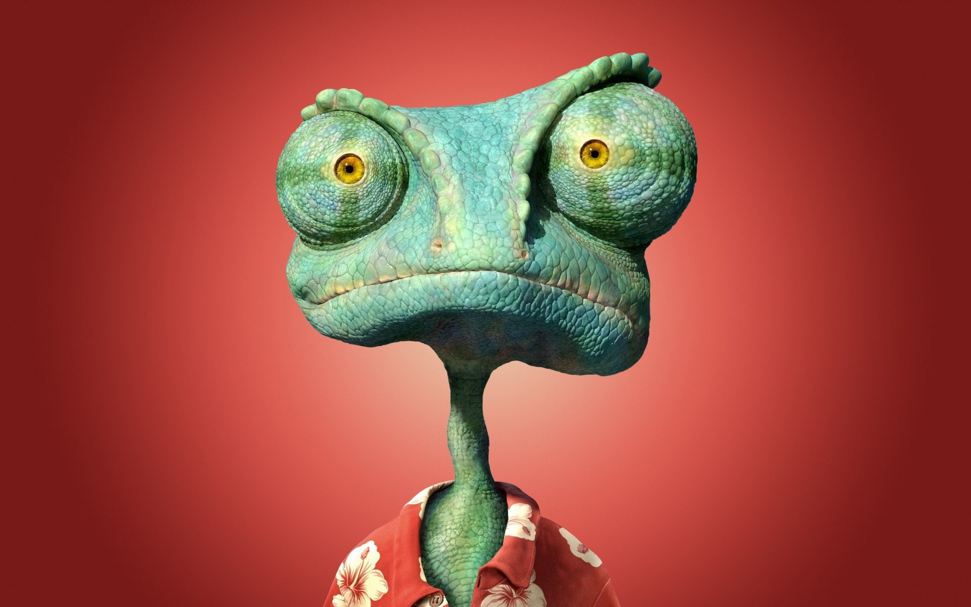 caméléon rango papier peint