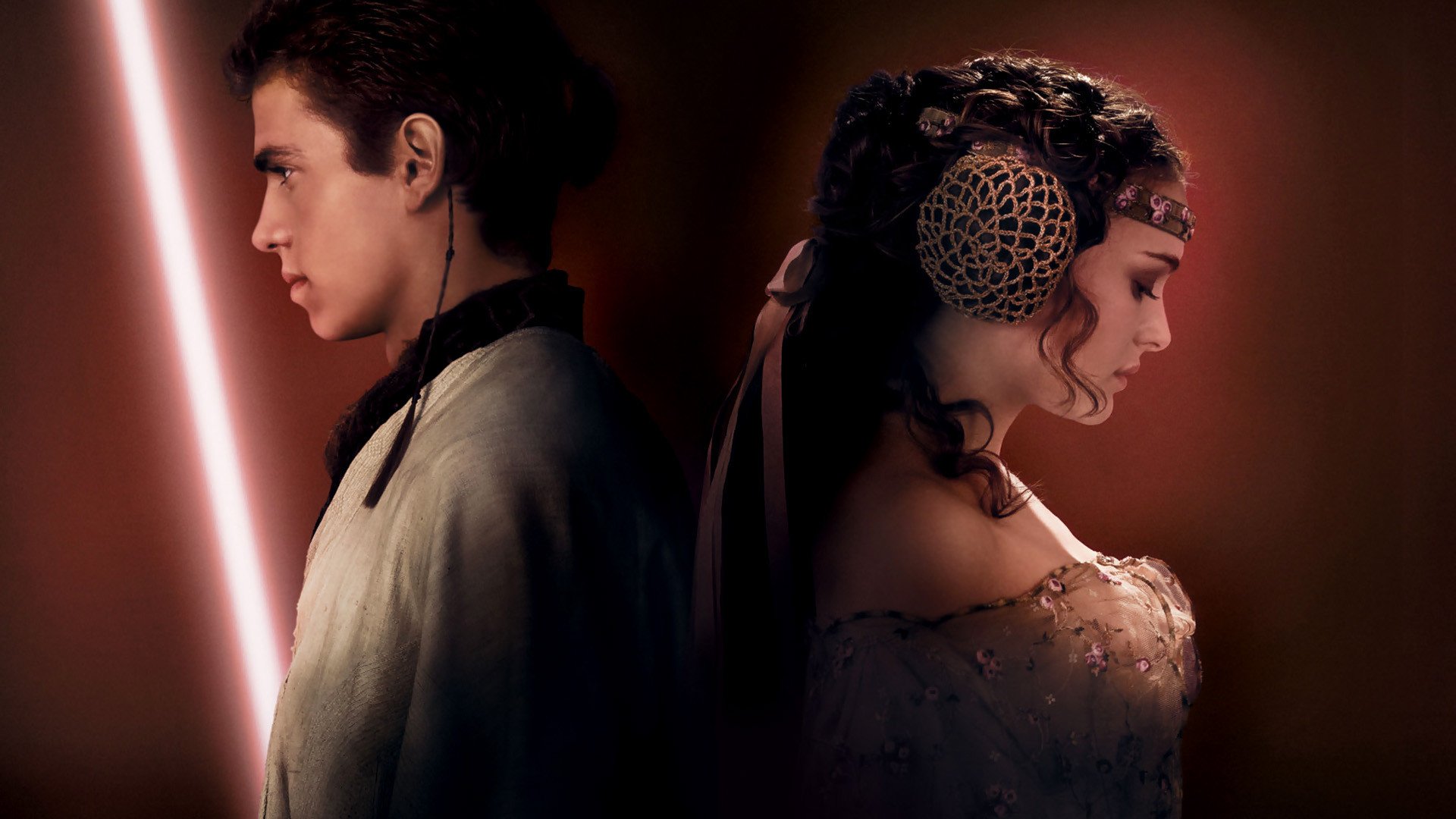 tar wars natalie portman hayden christensen padme anakin skywalker the pair