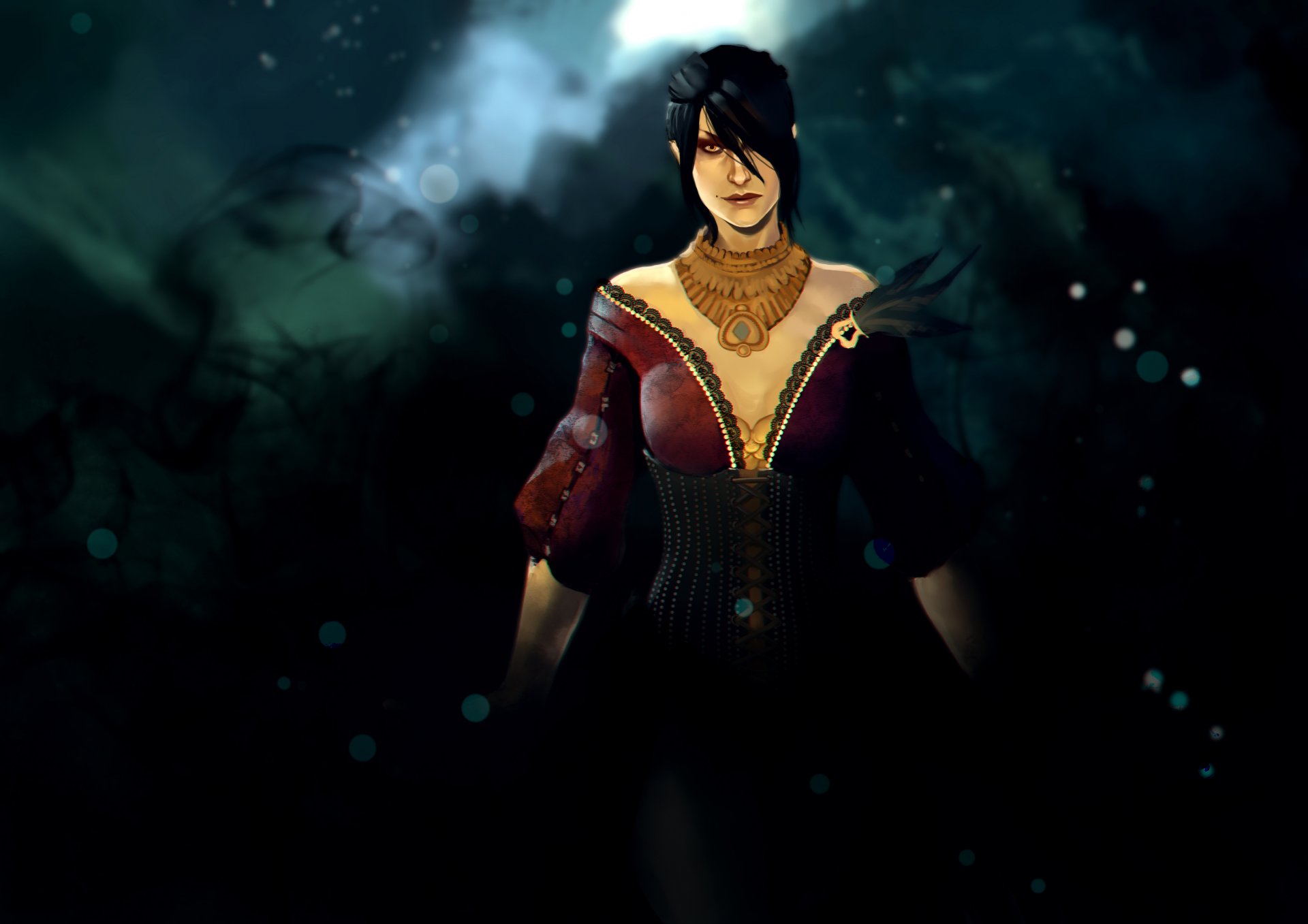 morrigan il mago dragon age: inquisizione