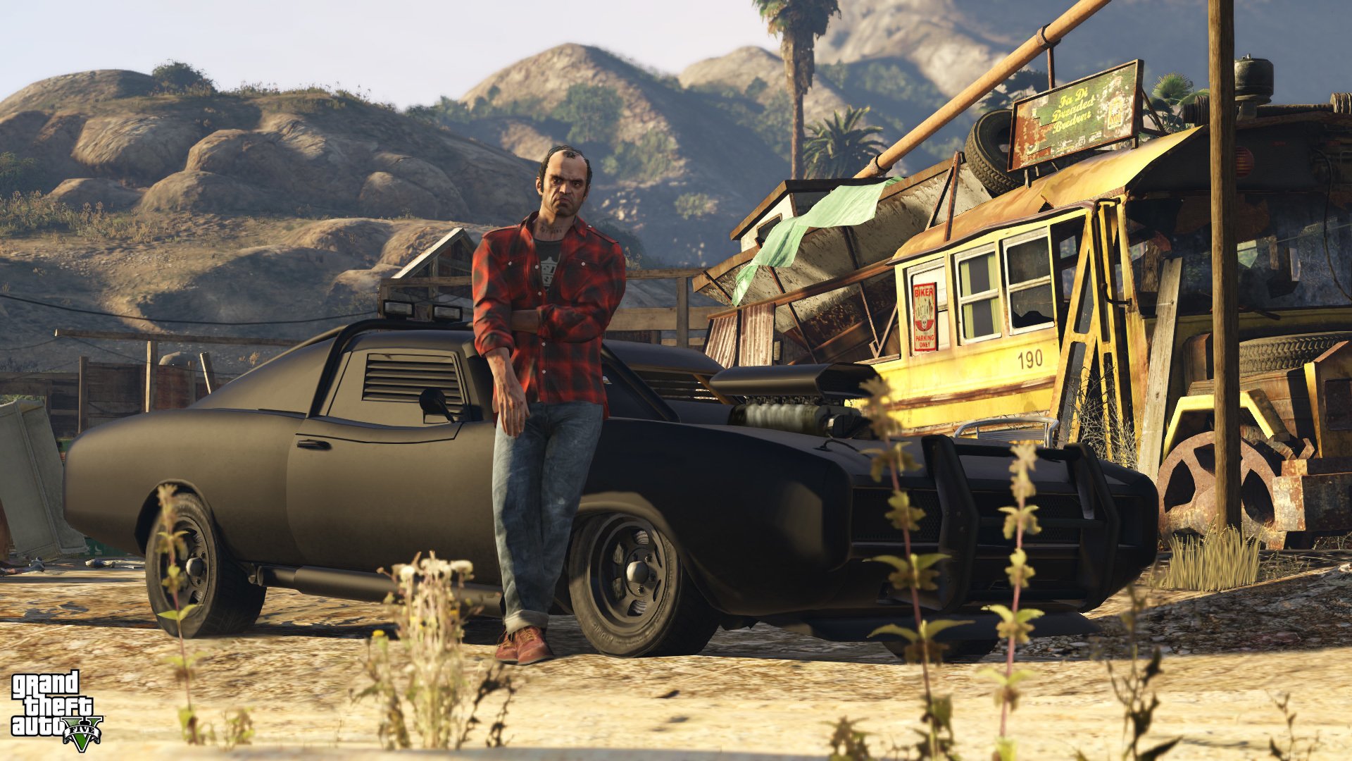 grand theft auto 5 trevor coche autobús