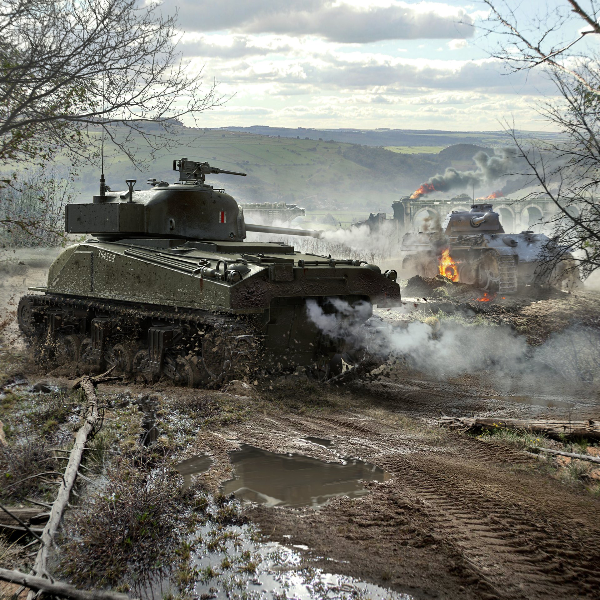 world of tanks wargaming net wot wp sherman sherman luciole réservoirs moyens panthère