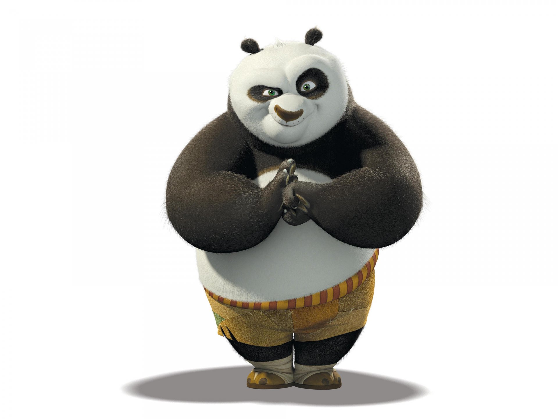 kung fu panda fondo blanco