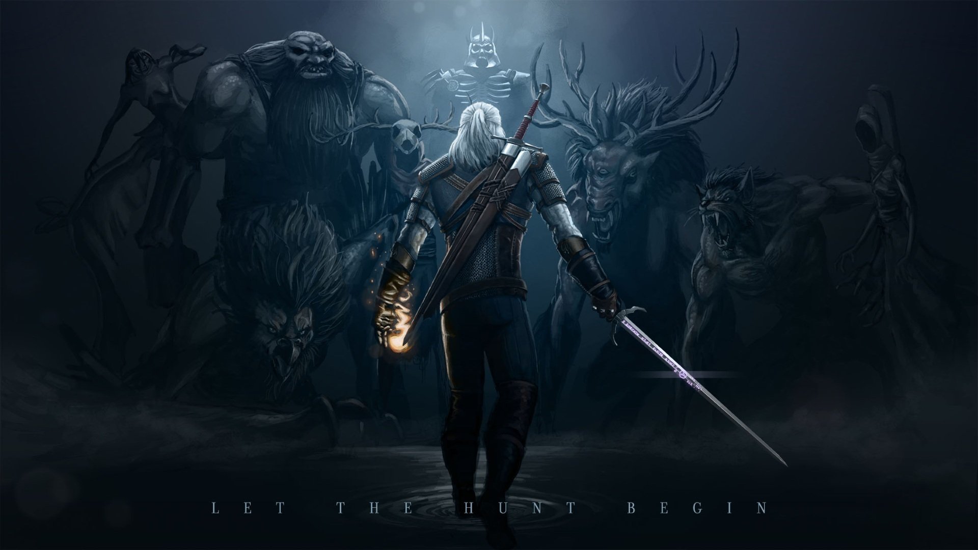 witcher 3 caccia selvaggia witcher mostri crepuscolo