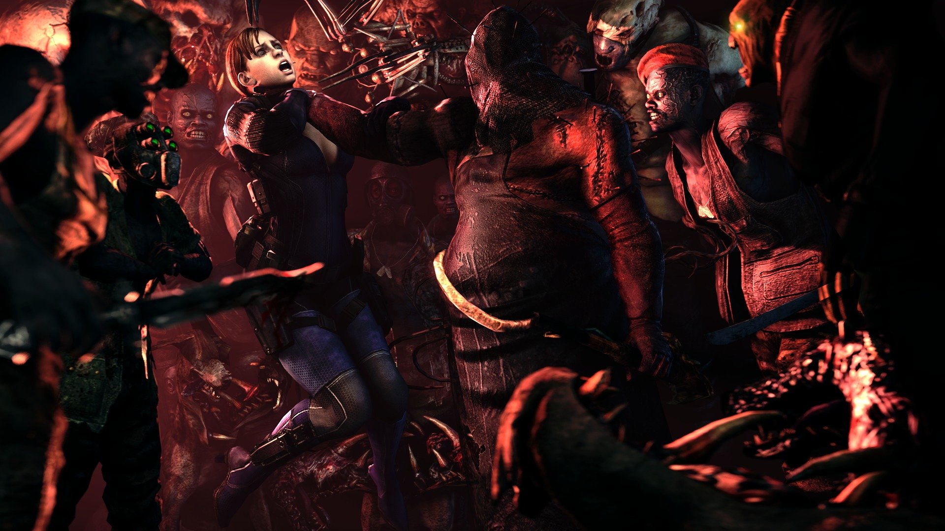 resident evil 5 majini henker majini ndesu el gigante ustanak jill valentine