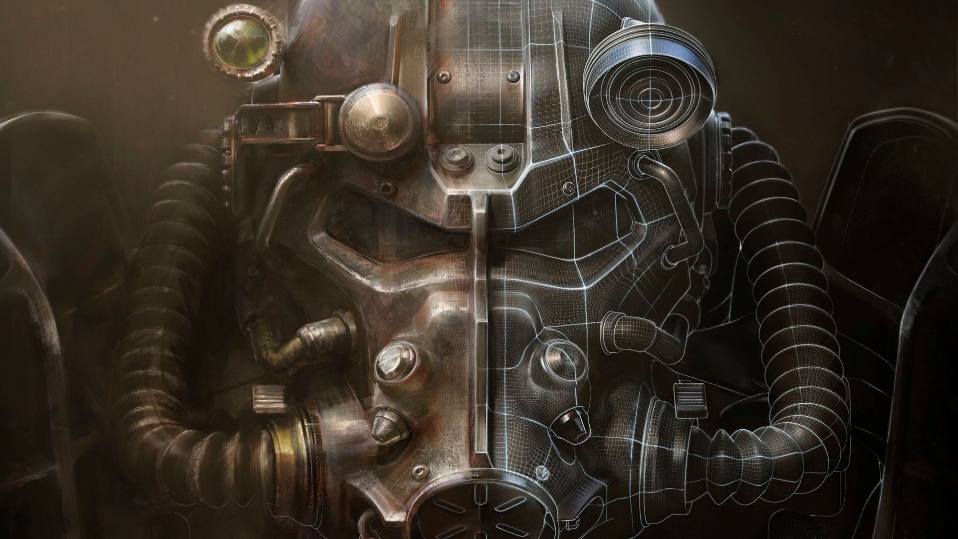 fallout 4 bethesda game studios bethesda softworks armatura potenziata armatura equipaggiamento arte bethesda arte di fallout 4