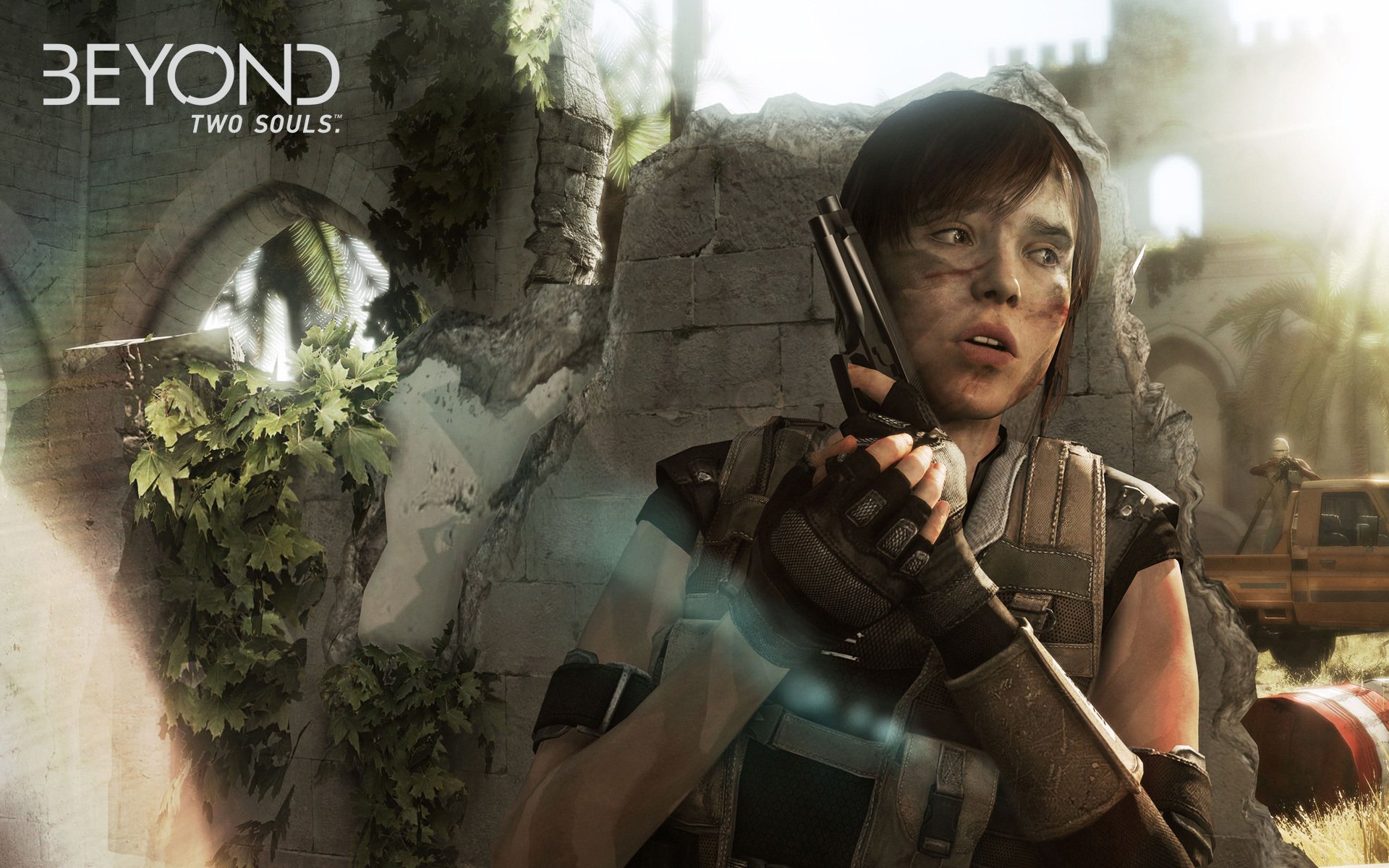 ellen page beyond: two souls gun quantic dream jodie holme