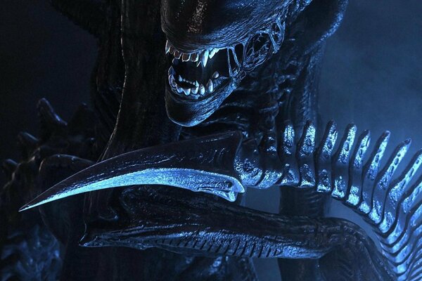 Imagen de la famosa serie Alien