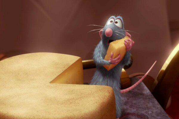 Mouse from the cartoon ratatouille