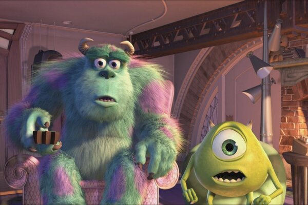 Monsters Inc: Mike e Sally