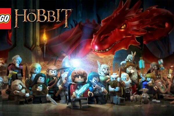 Lego Hobbits personnages de films