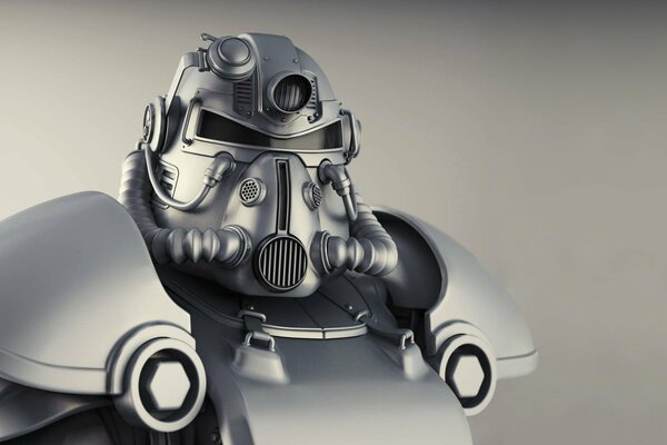 El arte de fallout 4 T - 51B Power armor