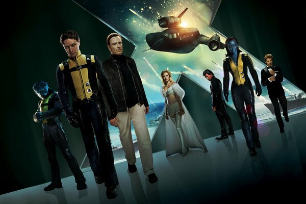 X-Men y mutantes salvapantallas de la película