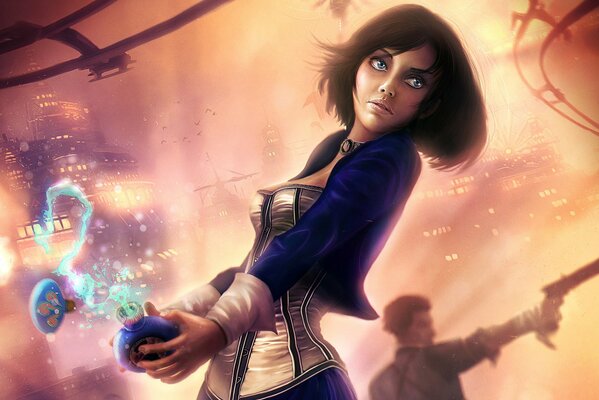 Bioshock infinite fan art Mädchen