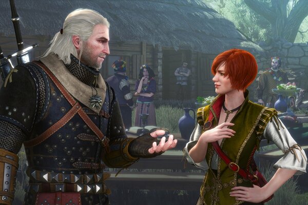 The Witcher 3-Geralt di Rivia si riunisce per la caccia