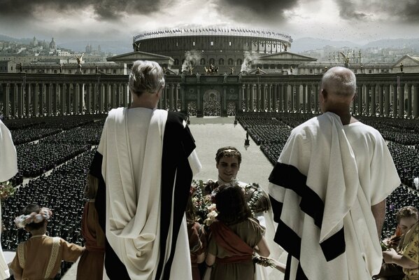 Starożytny Koloseum kadr z filmu