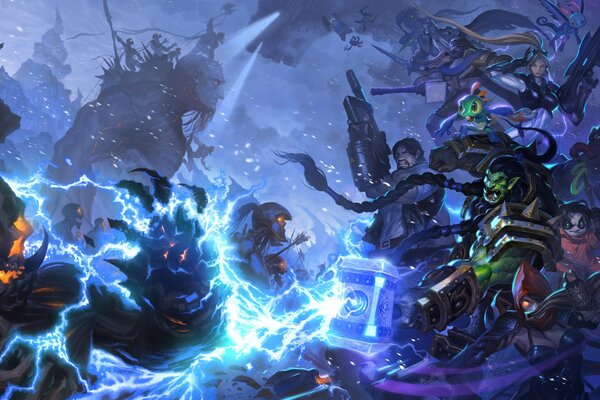 Die schlammigen Helden von Diablo, Starcraft, warcraft, Demon Hunter: Li Li, Zeratul, jim Raynor, thrall, arthas