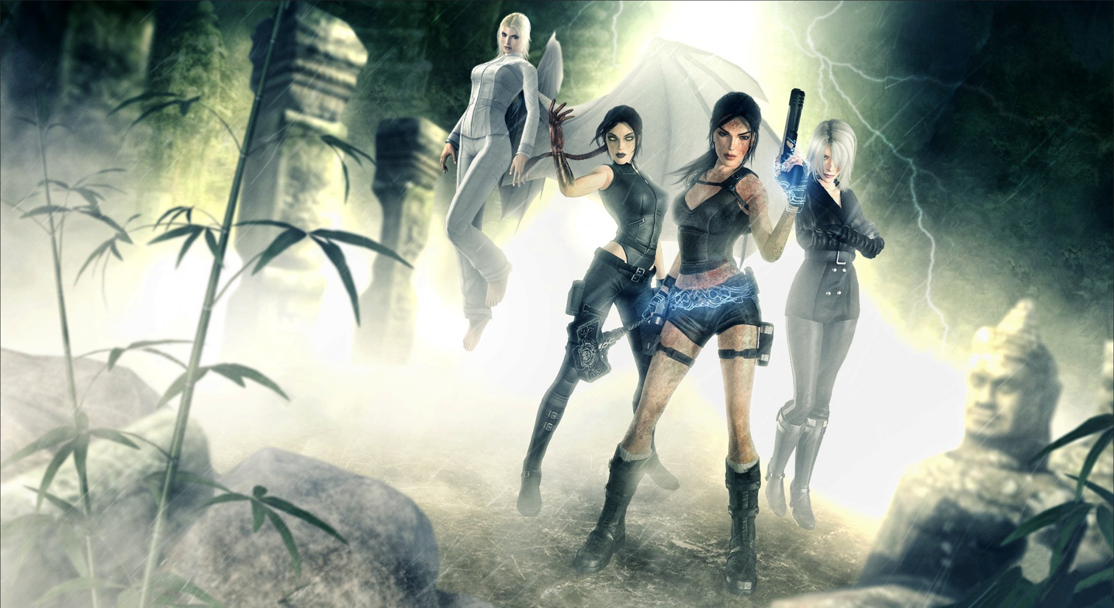 tomb raider: underworld amanda evert jacqueline natla lara croft