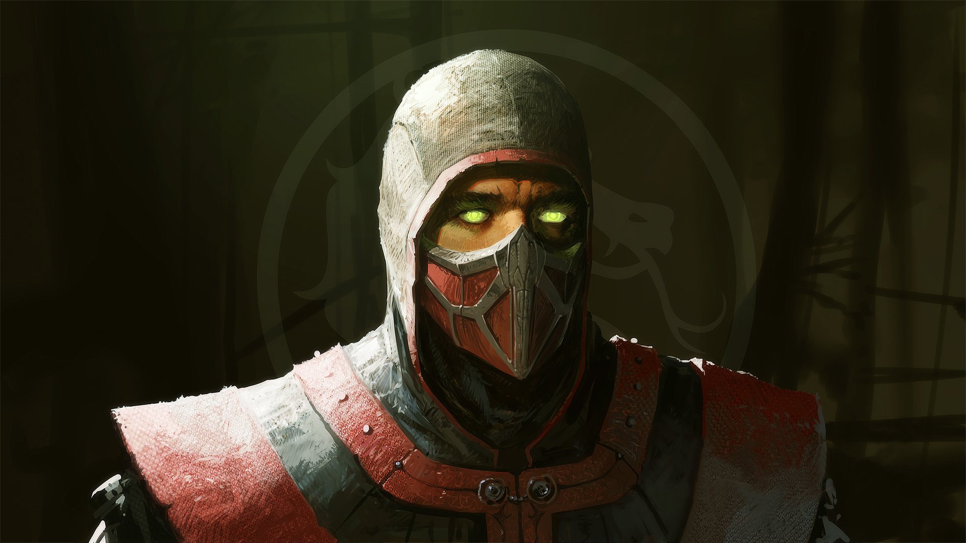 mortal kombat ermac ninja lutte art