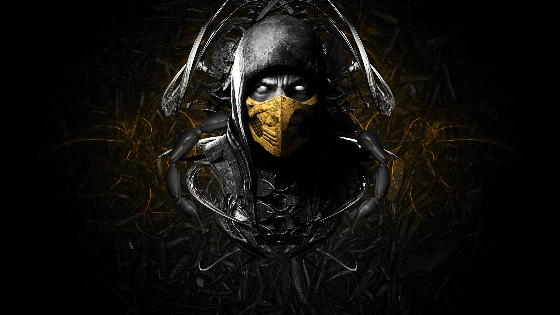 mortal kombat x escorpión ninja warner bros. interactive entertainment mortal kombat 10 syanart videojuegos