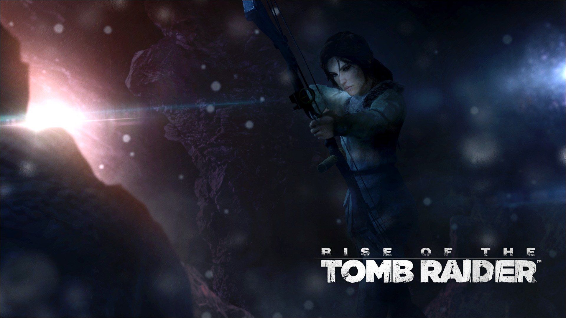 subida de tomb raider crystal dynamics lara croft nieve arco flechas