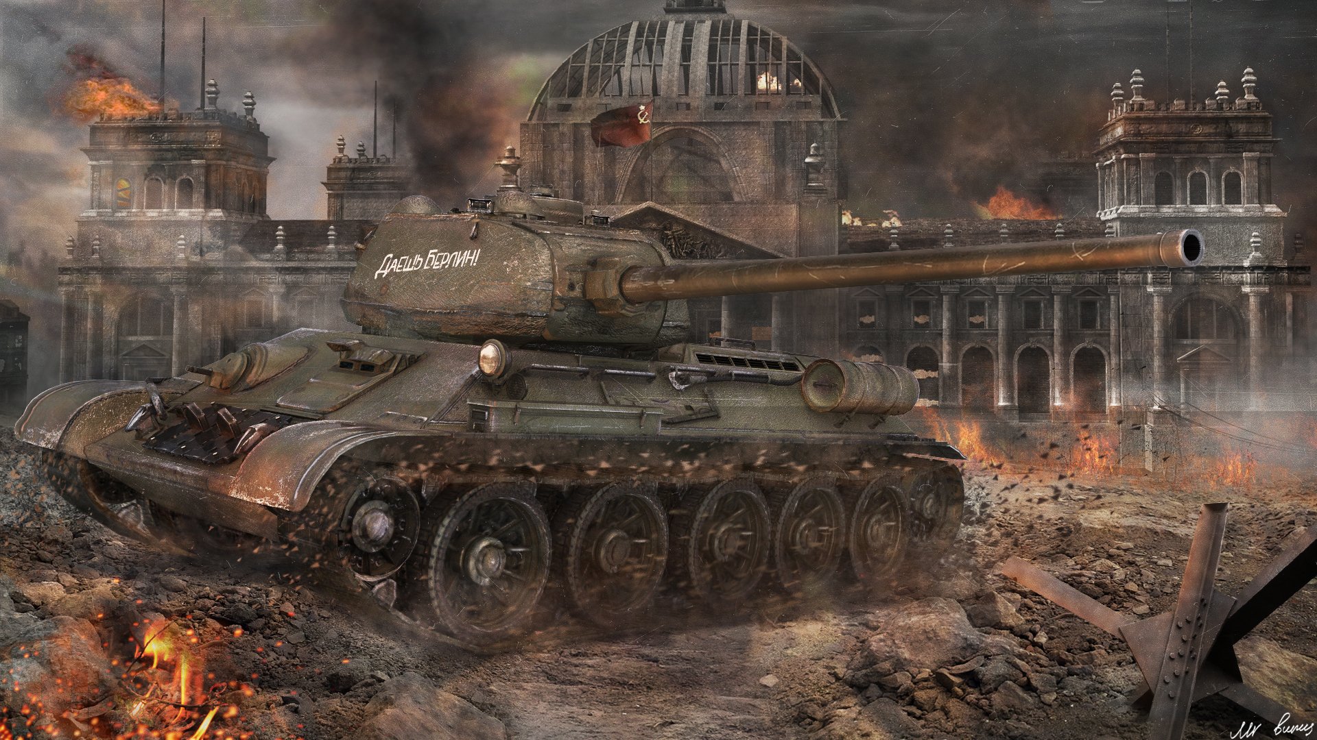 wot world of tanks wargaming.net bigworld zbiorniki zbiornik pojemność t-34-85