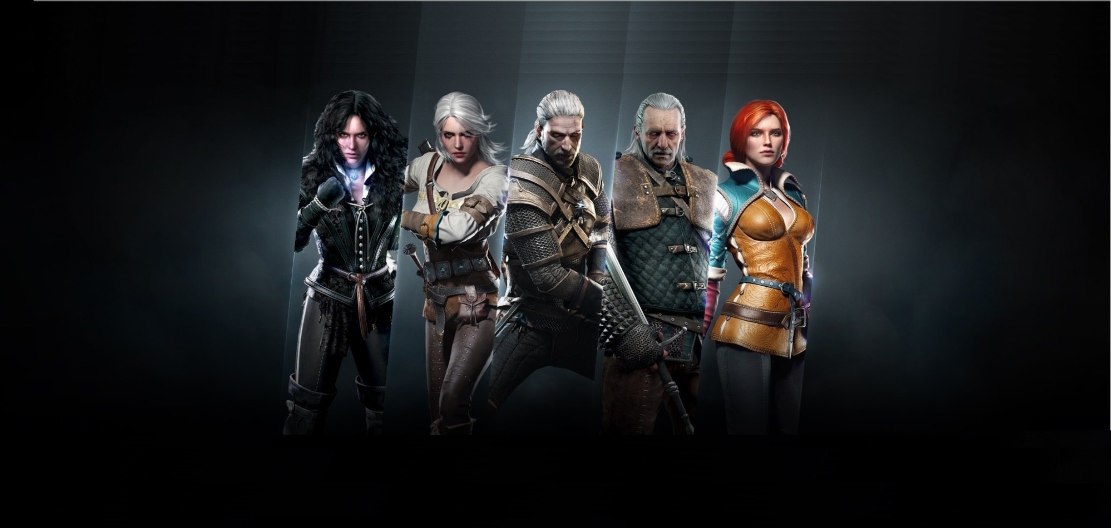 the witcher 3: caza salvaje cd projekt red the witcher arte caza salvaje espada armadura pathfinder personajes principales vesemir triss geralt yennifer ciri equipo