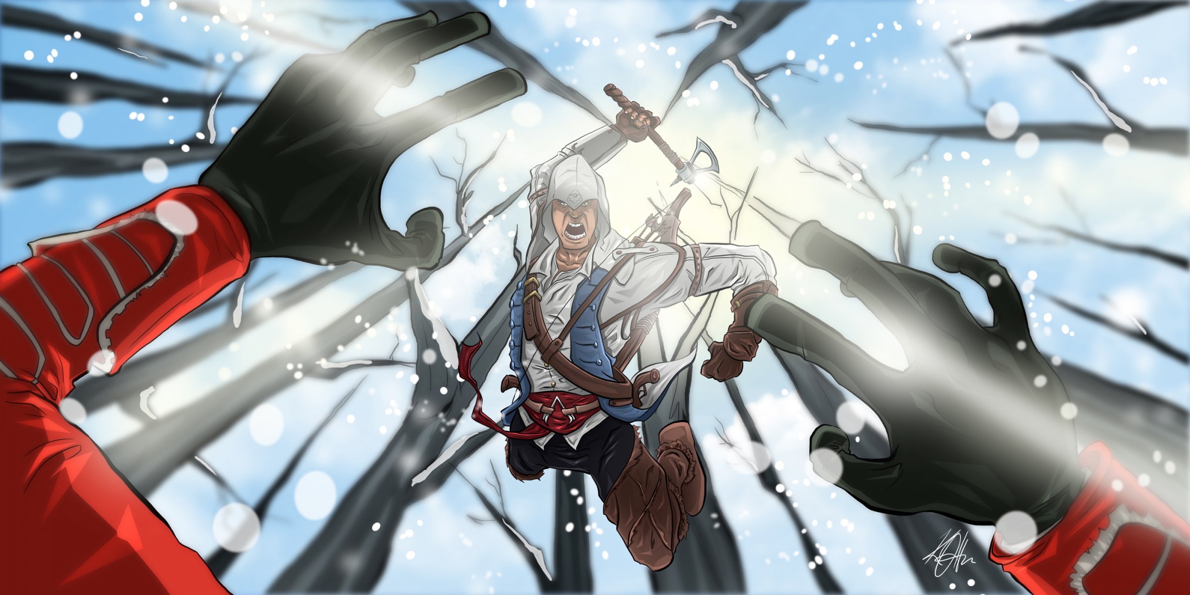 assassin s creed iii assassin s creed 3 kenuey connor radunhageydu assassin indian