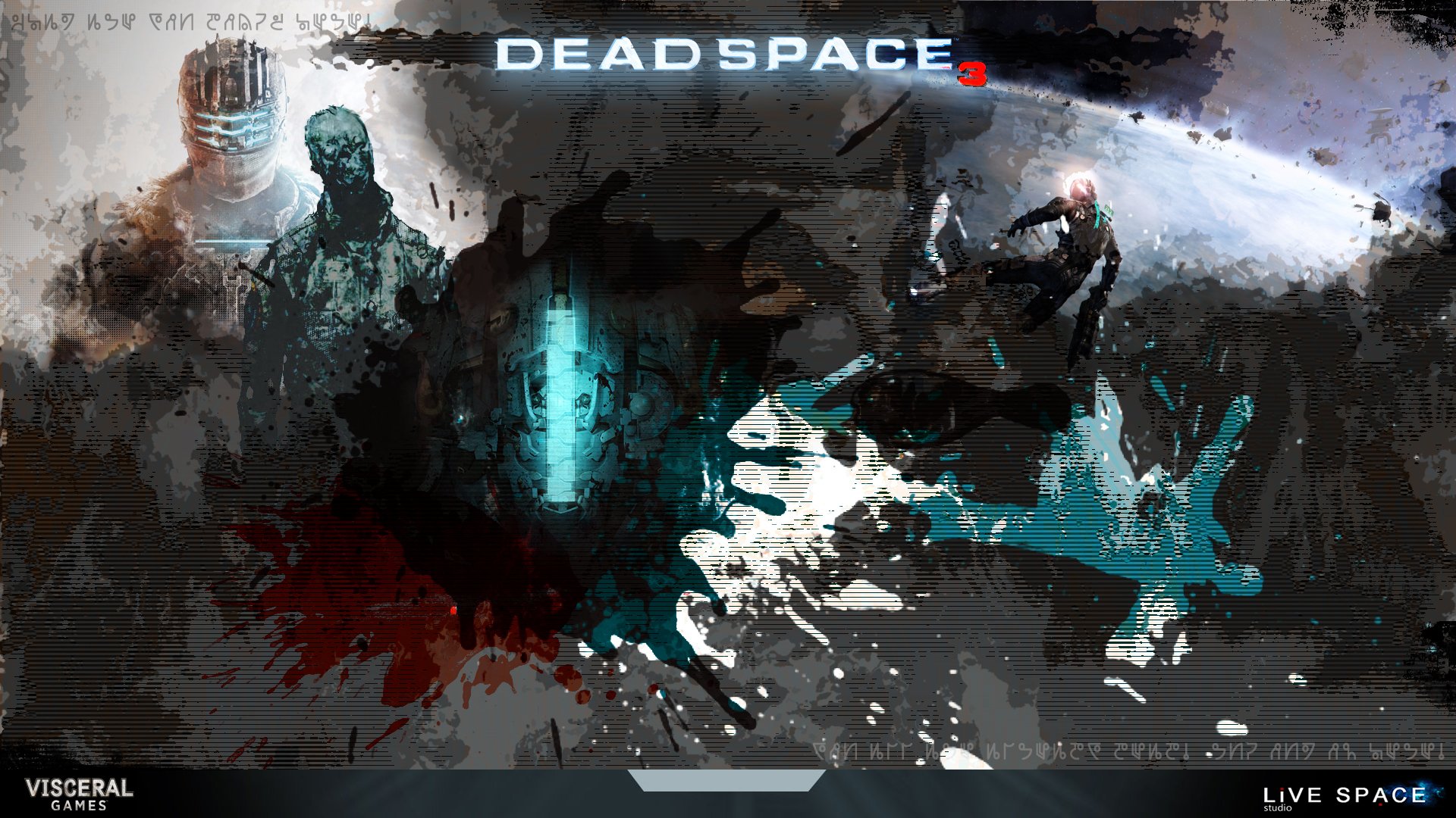 dead space 3 visceral games e.a. ls live-studio-raum