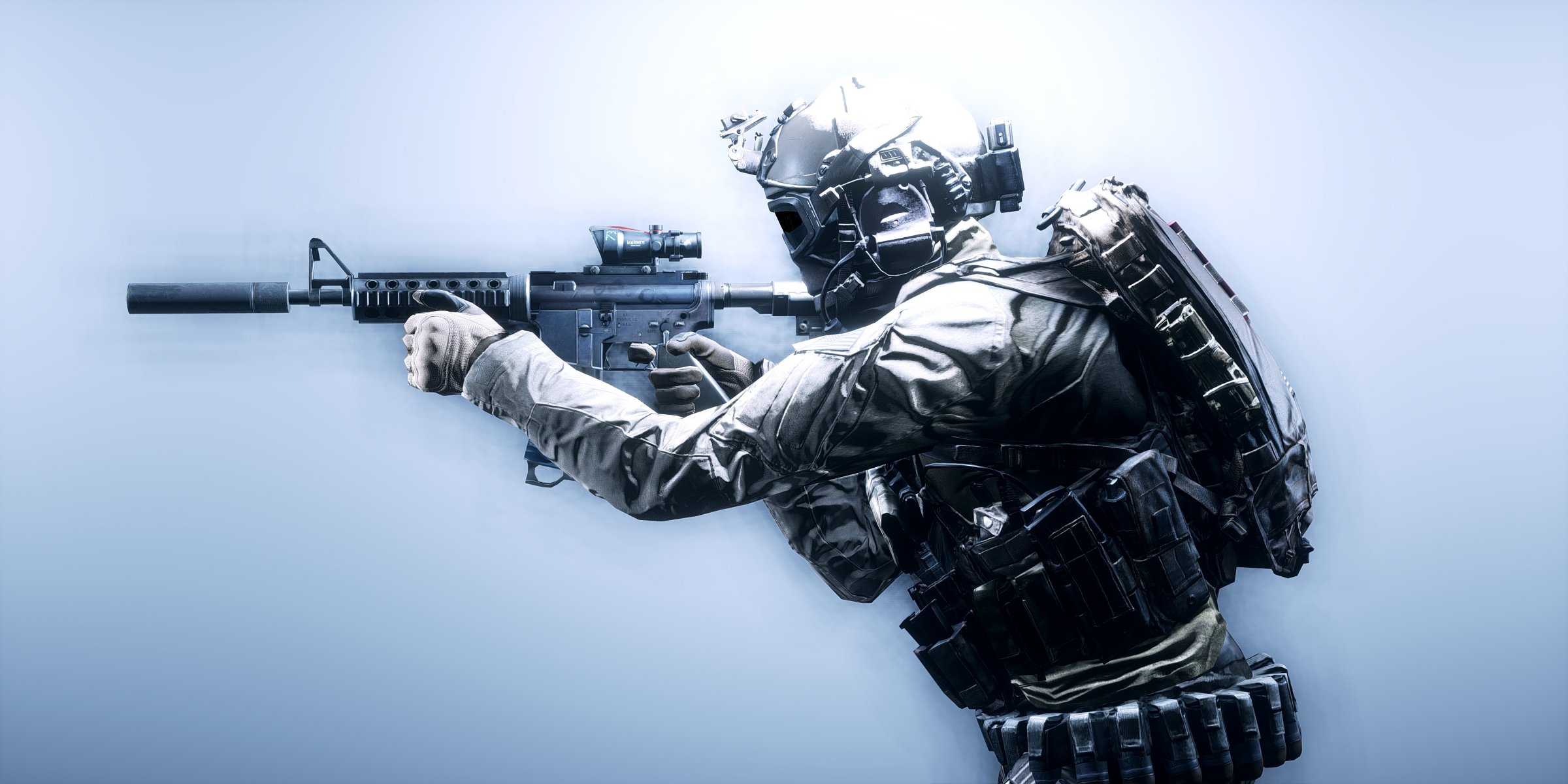 battlefield 4 soldato arma equipaggiamento sfondo