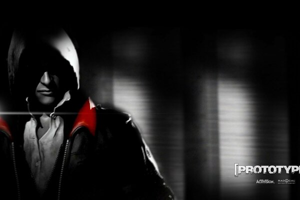 The main character of the game Prototype 2