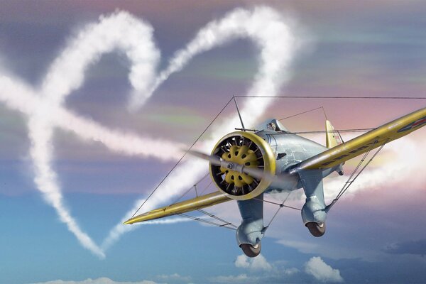 Стимулятор самолёта день святого Валентина