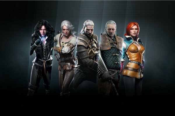 Immagine dei personaggi del gioco per computer The Witcher 3: Wild Hunt