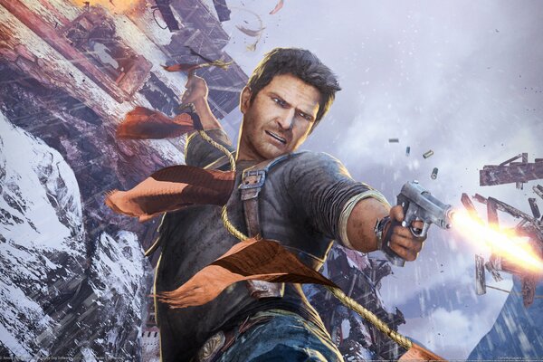 Uncharted 2: Among thieves. Nathan Drake