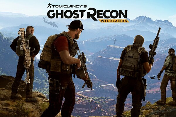 Spiel wilde Länder Söldner kommen von Clancy ghost recon