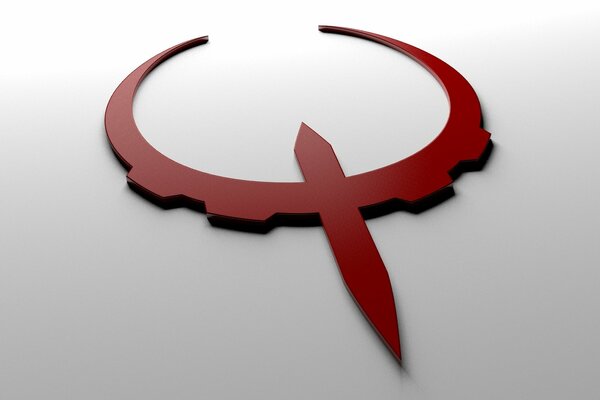 Логотип землятресения квейк игра