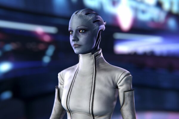 Liara tsoni, mass effect, azari, scientist