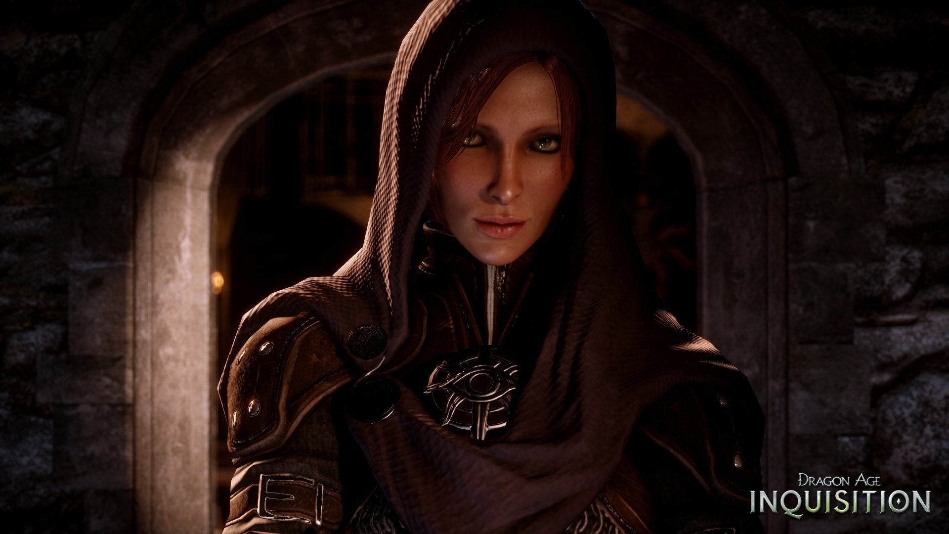 dragon age inquisition leliana mädchen kapuze