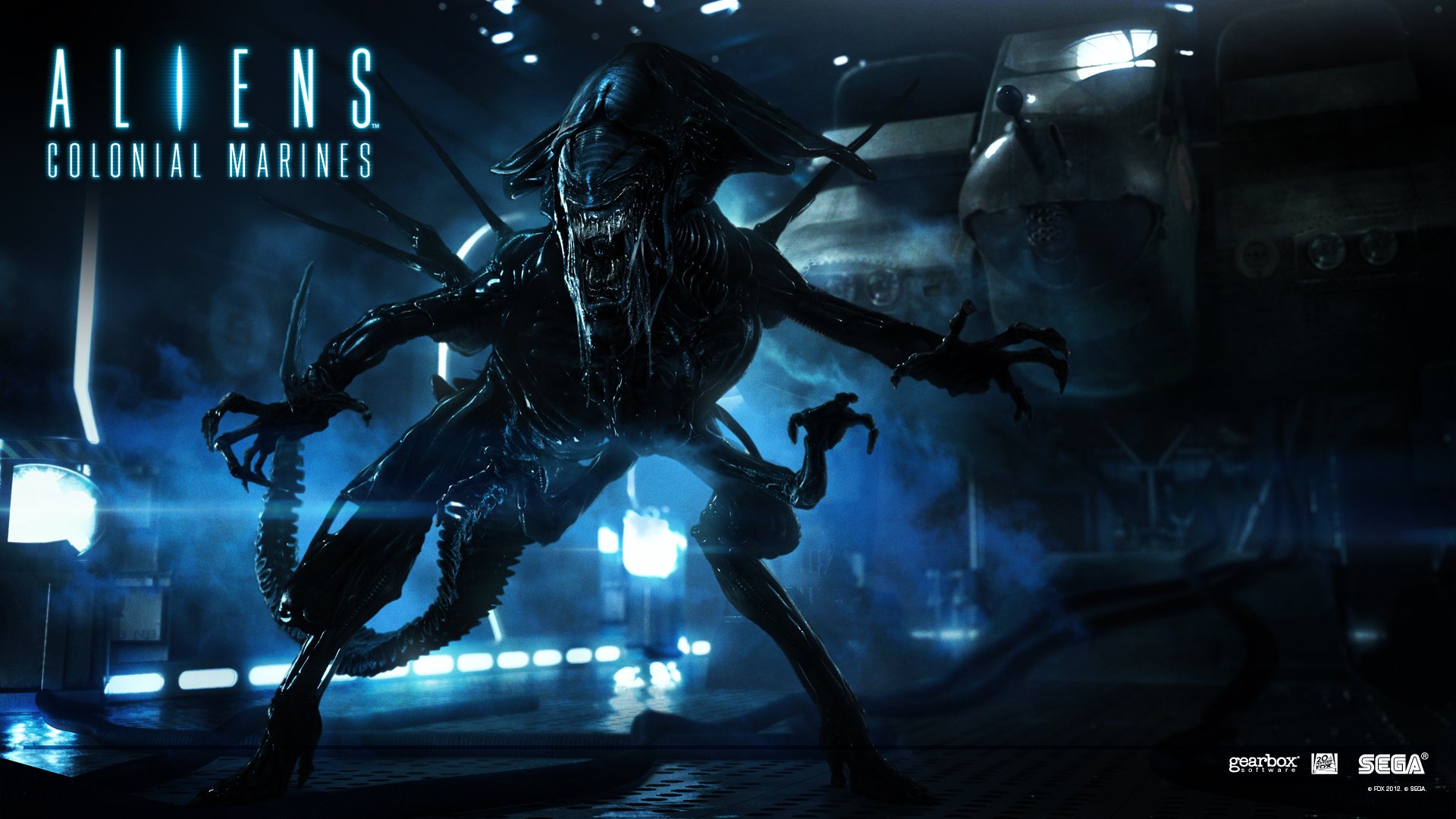 aliens colonial marines reine étranger monstre utérus