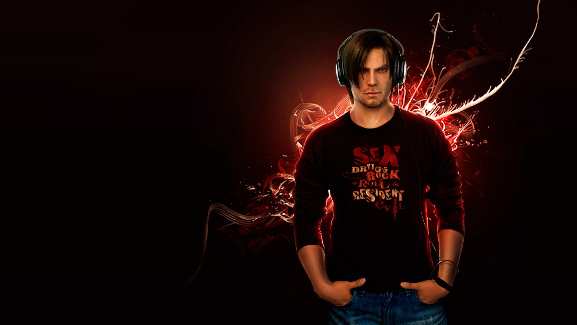 leon scott kennedy resident evil biohazard musica a rischio biologico