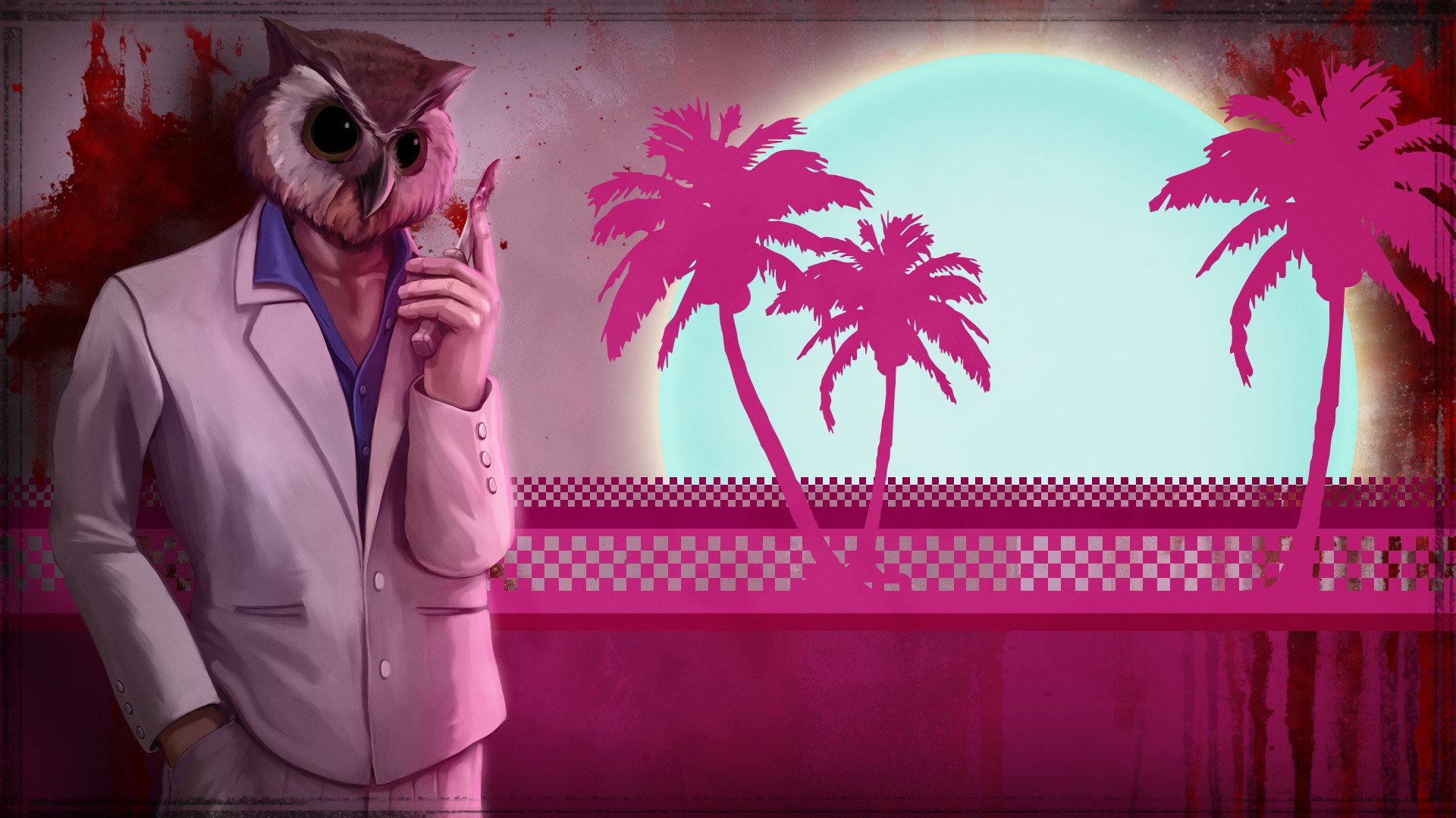 miami hotline eule spiel anzug