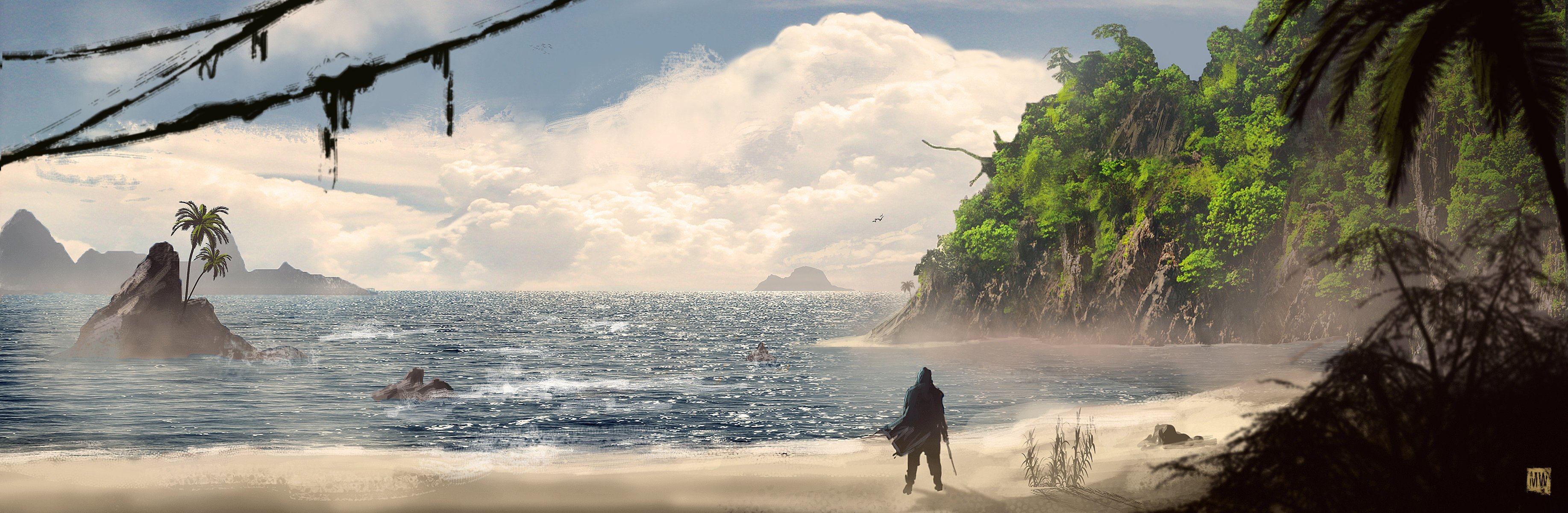 assassins creed iv: black flag insel piraten meer kunst strand ozean