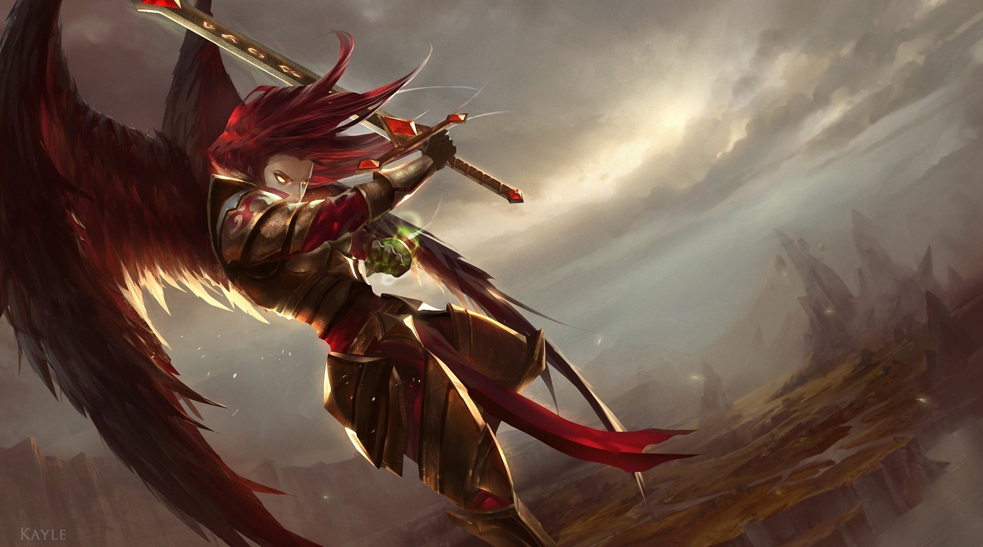 arte cabalfan league of legends kylie fidanzato ali spada nel cielo